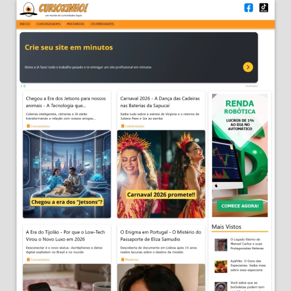 Criação de sites responsivos para microempreendedores
